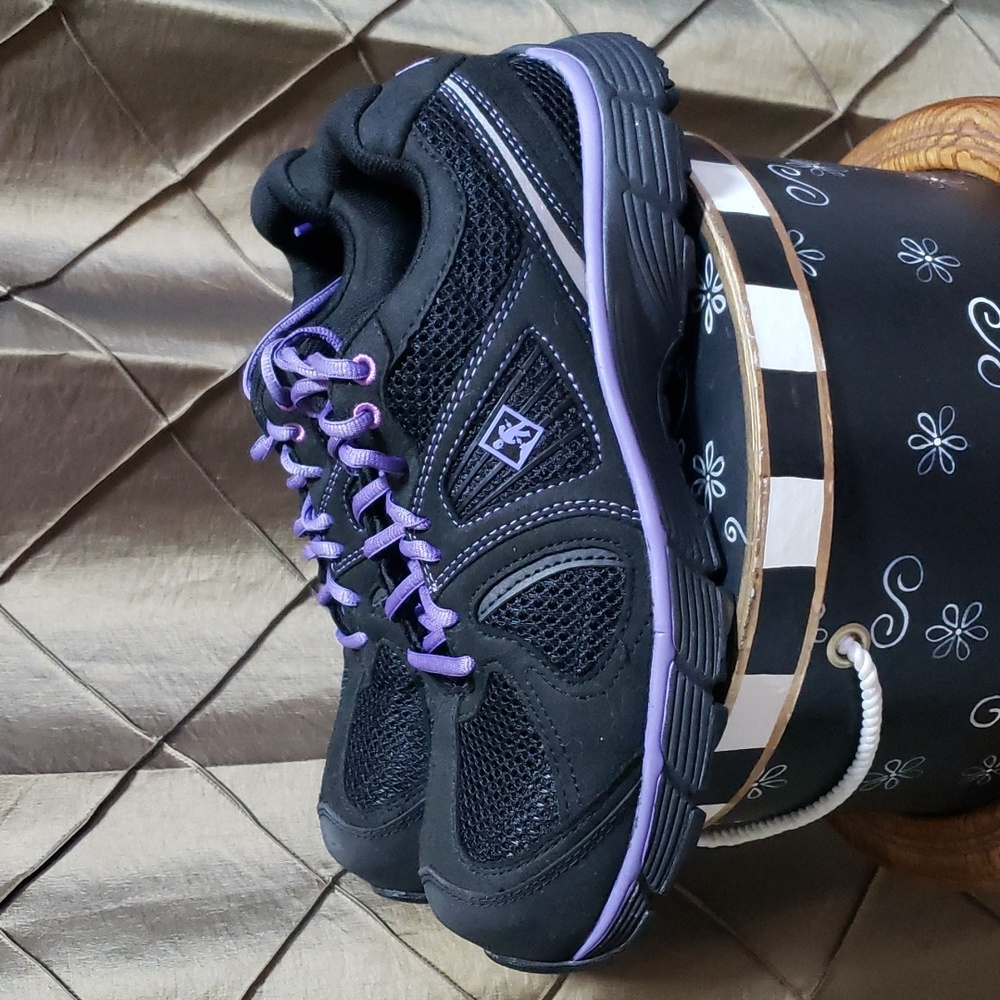 EUC- Terra Womens Pacer 2.0 Purple Safety Shoes - Picture 4 of 9